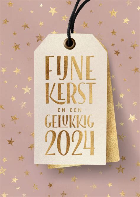 Stijlvolle Kerstkaarten Label 2024 Kaartje2go