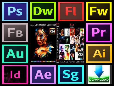 Adobe Creative Suite 6 Cs6 Master Collection Homenet Dc