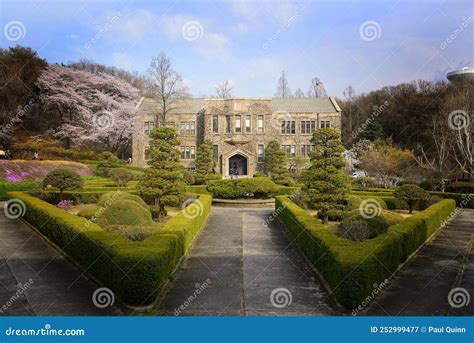 Seoul University stock image. Image of garden, springtime - 252999477