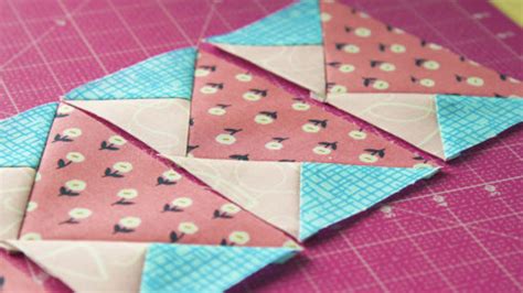 How To Make Quick Pieced Split Point Units A Sew Easy Lesson