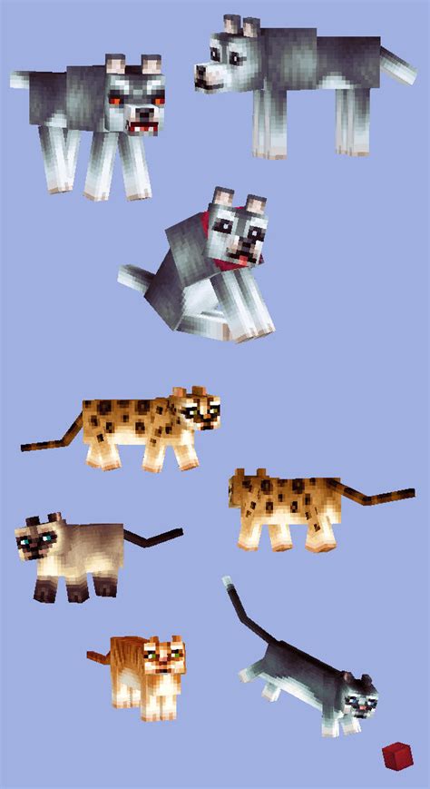 Minecraft pet skins by Wayuki on DeviantArt