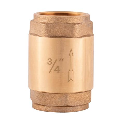 Have A Question About EZ FLO 3 4 In Brass In Line Check Valve Pg 2