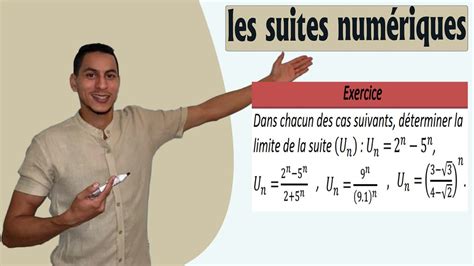 Les Suites Numeriques 2 Bac Exercices Corrigés Limite Dune Suite