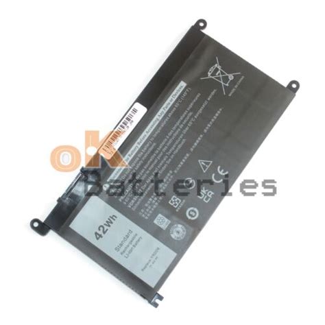 New YRDD6 1VX1H Battery For Dell Inspiron 14 5481 5482 5485 5491 5493