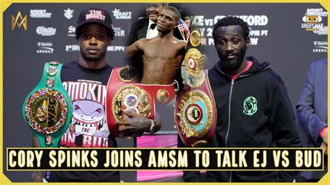 CORY SPINKS JOINS AMSM TO DISCUSS ERROL SPENCE VS TERENCE CRAWFORD AND