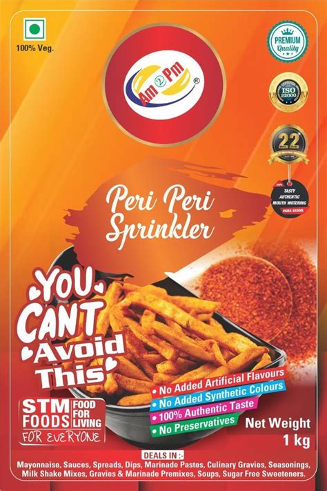 Peri Peri Sprinkler Seasoning At Rs 350 Kg Peri Peri Powder In Noida