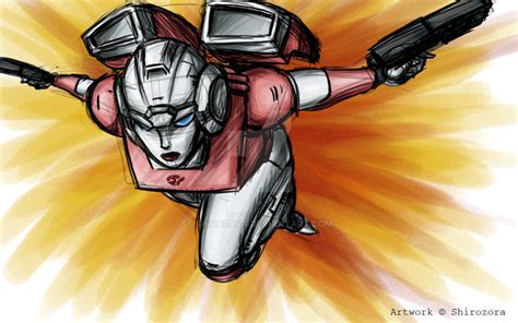 Arcee G1 doodle by Shirozora on DeviantArt