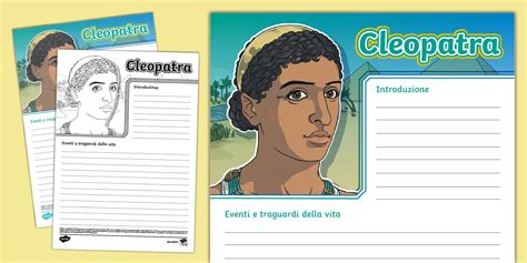 Modello Di Biografia Di Cleopatra Teacher Made Twinkl