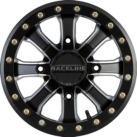 Raceline Mamba Bdlk Wheel 14x6 4110 51 40mm Blackmachined