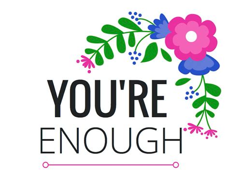 You're Enough Free Printable.... Because Moms are Enough