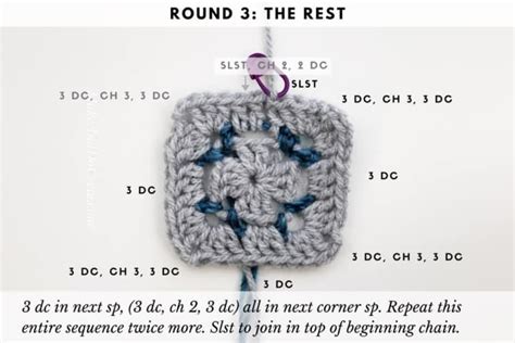 How To Crochet A Block Stitch Square Make And Do Crew