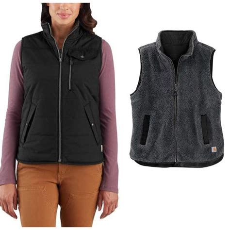 Carhartt Women S Utility Sherpa Lined Vest Work N Gear