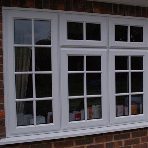 White Residential UPVC Openable Windows Glass Thickness 6 Mm At Rs