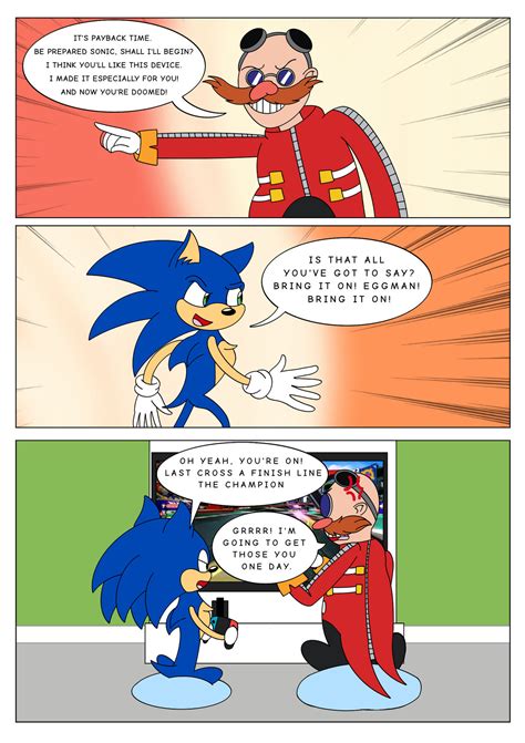 Sonic vs Dr.eggman by mkl91 on DeviantArt