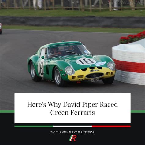 No Doubt David Piper Is One Of The Best Known Ferrari Privateers In The