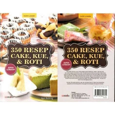 Jual 350 Resep Cake Kue Roti 350 Resep MPASI Makanan Sehat Untuk