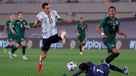 Di María Pieza Clave De La Selección Argentina Ante Bolivia En La Altura Espn