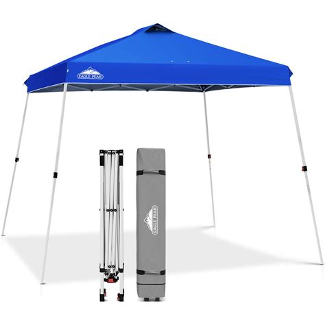 Buy Eagle Peak X Slant Leg Pop Up Canopy Tent Instant Outdoor