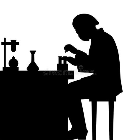 Scientist Silhouette