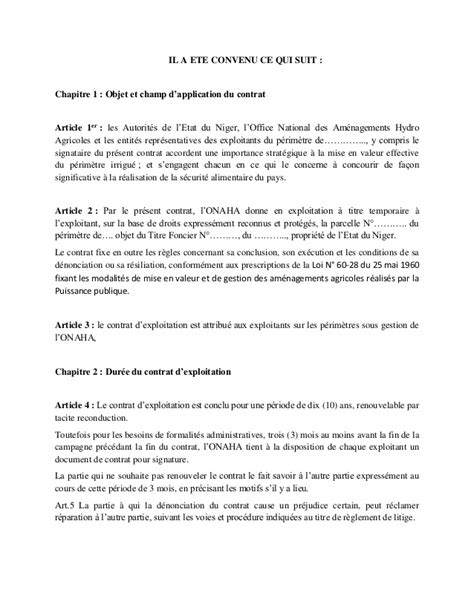 Lettre De Notification De Fin De Contrat Cdd Par Le Salariã