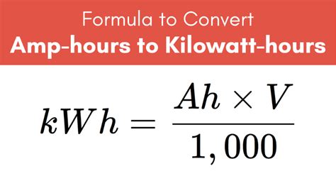 Kw To Kwh Converter Seamusarchy