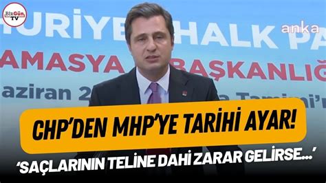 CHP den MHP ye tarihi ayar Saçlarının teline dahi zarar gelirse