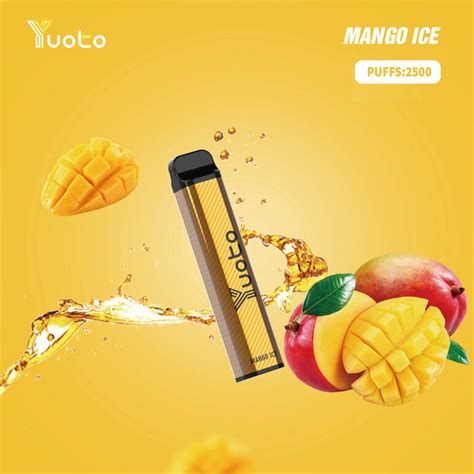 Buy Yuoto XXL Mango Ice Disposable Vape 2500 Puffs For Price AED25