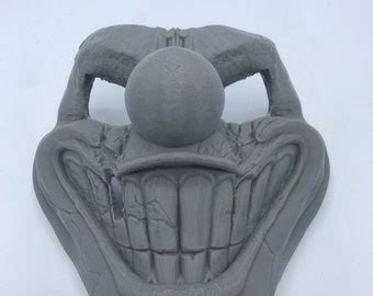 3D Printed Sweet Tooth Clown Mask Inspired by Twisted Metal Red and ...