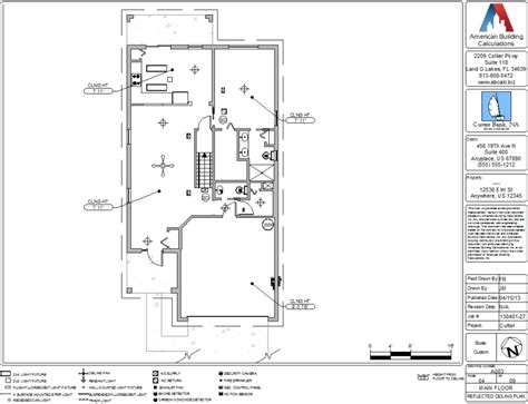 Lighting Rcp Plan Create A Reflected Ceiling Plan Visio A Reflected