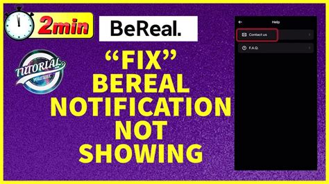 How To Fix Bereal Notification Not Showing BeReal Notification Fixes