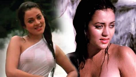 Waterfall Scene That Scene Of ‘ram Teri Ganga Maili Which Created A Ruckus The Actress