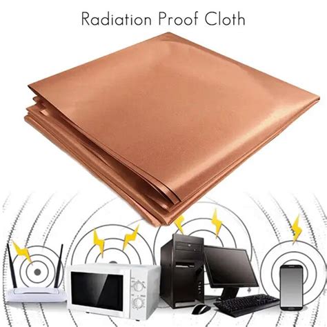 M Emf Protection Pure Copper Fabric Blocking Rfid Radiation Singal