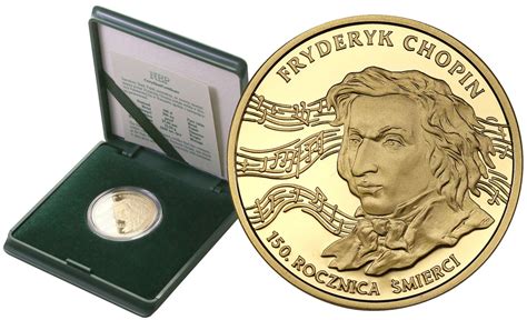 III RP 200 złotych 1999 Fryderyk Chopin 150 Rocznica Śmierci st L