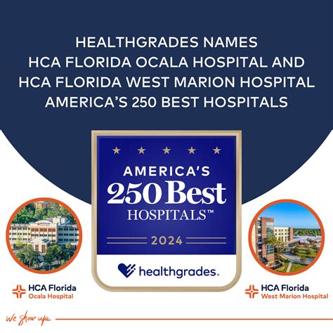 Ocala Hospital And West Marion Hospital Rank Number 1 In Florida By