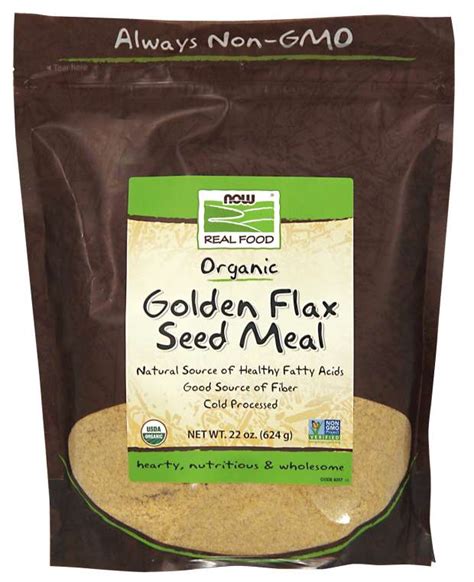 Golden Flax Seed Meal Certified Organic Oz Fresh Health Nutritions