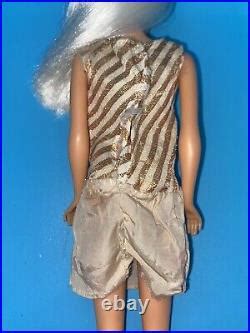Vintage Barbie Doll OOAK TNT Twist N Turn Platinum Blonde White Hair By