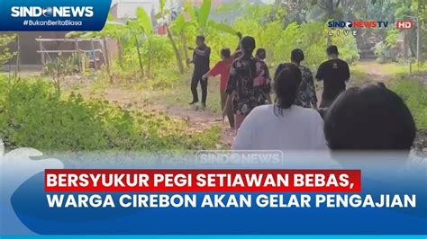 Momen Warga Ramai Ramai Sambut Kedatangan Pegi Setiawan Sindo Malam