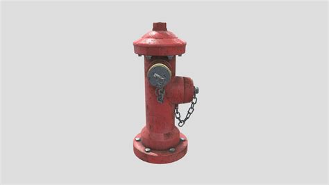 Weathered Fire Hydrant 3d Model By Therealmattblaq [a51f5d4] Sketchfab