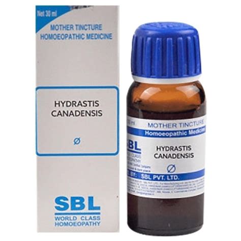 Buy Sbl Hydrastis Canadensis Q Mother Tincture 30 Ml 19 Minutes