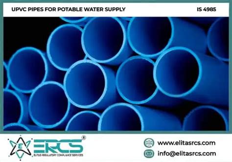 Isi Certification Bis For Upvc Pipes For Potable Water Supply Is