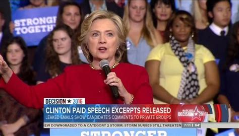 Abc Censors Embarrassing Leaks Of Hillary Clinton Speeches Newsbusters