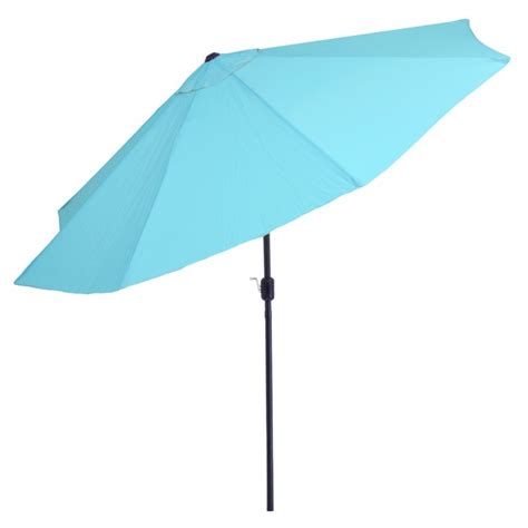 Pure Garden 10 Foot Aluminum Patio Umbrella With Auto Tilt Tanga