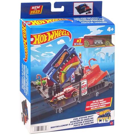 Комплект за игра с количка Hot Wheels Fuel Station Shift HKX45 Toyzz Shop