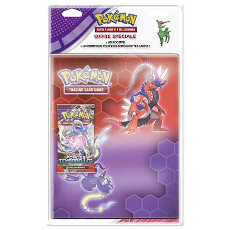 Portfolio Pokémon Booster Forces Temporelles Protégez vos Cartes