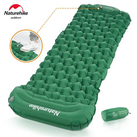 Naturehike Ultraleve Colch O De Ar Infl Vel Tapete De Acampamento Ao Ar