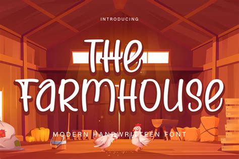 The Farmhouse Font | dafont.com