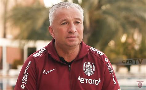 Dan Petrescu antrenor CFR Cluj despre evoluţia jucătorilor săi în