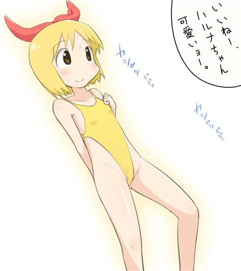 Rule 34 1girls Annaka Haruna Bare Legs Bare Shoulders Blonde Blonde Hair Blush Bow Eyebrows