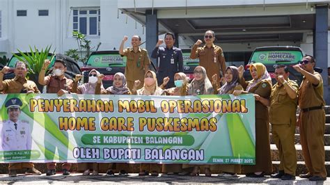 Enam Puskesmas Di Balangan Terima Mobil Operasional Home Care Dari