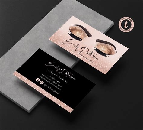 Lash Artist Business Cards Tips And Examples Businesscards